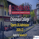 Chinmaya College Opens UG Admission 2026-27; Apply Now at chinmayacollege.ac.in
